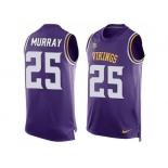 Nike Minnesota Vikings #25 Latavius Murray Purple Team Color Men's Stitched NFL Limited Tank Top Jersey