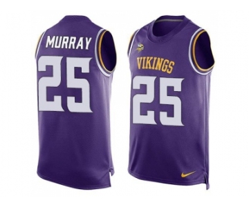 Nike Minnesota Vikings #25 Latavius Murray Purple Team Color Men's Stitched NFL Limited Tank Top Jersey