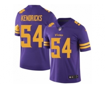 Nike Minnesota Vikings #54 Eric Kendricks Purple Men's Stitched NFL Limited Rush Jersey