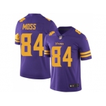 Nike Minnesota Vikings #84 Randy Moss Purple Men Stitched NFL Limited Rush Jersey