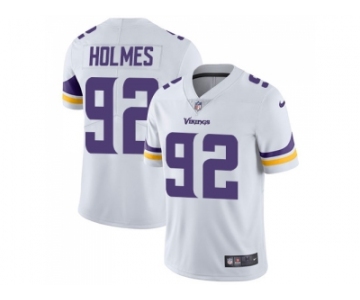 Nike Minnesota Vikings #92 Jalyn Holmes White Men Stitched NFL Vapor Untouchable Limited Jersey