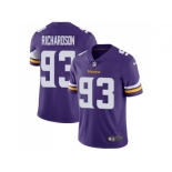 Nike Minnesota Vikings #93 Sheldon Richardson Purple Team Color Men Stitched NFL Vapor Untouchable Limited Jersey