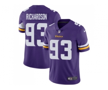 Nike Minnesota Vikings #93 Sheldon Richardson Purple Team Color Men Stitched NFL Vapor Untouchable Limited Jersey