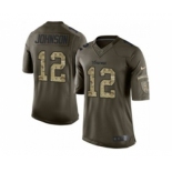 nike nfl jerseys minnesota vikings #12 charles johnson army green[nike Limited Salute To Service][johnson]