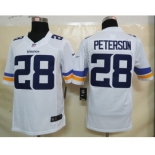 nike nfl jerseys minnesota vikings #28 peterson white[new nike limited]