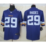 nike nfl jerseys minnesota vikings #29 rhodes purple[new nike limited]