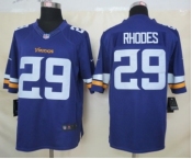 nike nfl jerseys minnesota vikings #29 rhodes purple[new nike limited]