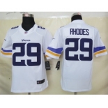 nike nfl jerseys minnesota vikings #29 rhodes white[new nike limited]