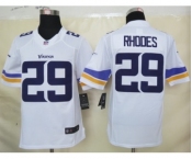 nike nfl jerseys minnesota vikings #29 rhodes white[new nike limited]