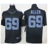 nike nfl jerseys minnesota vikings #69 allen black[new nike impact limited]