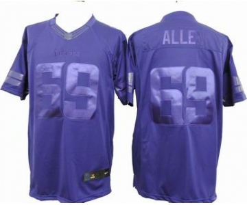 nike nfl jerseys minnesota vikings #69 allen purple[drenched limited]