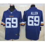 nike nfl jerseys minnesota vikings #69 allen purple[new nike limited]