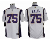 nike nfl jerseys minnesota vikings #75 kalil white[nike limited]