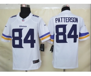 nike nfl jerseys minnesota vikings #84 patterson white[new nike limited]