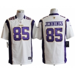 nike nfl jerseys minnesota vikings #85 jennings white[nike limited]