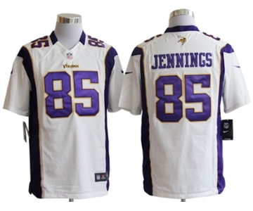 nike nfl jerseys minnesota vikings #85 jennings white[nike limited]