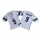 Women's Minnesota Vikings #9 J.J. McCarthy White 2024 F.U.S.E. Winter Warrior Limited Jersey