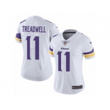 Women's Nike Minnesota Vikings #11 Laquon Treadwell Vapor Untouchable Limited White NFL Jersey