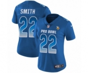 Women's Nike Minnesota Vikings #22 Harrison Smith Limited Royal Blue NFC 2019 Pro Bowl NFL Jersey