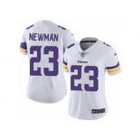 Women's Nike Minnesota Vikings #23 Terence Newman Vapor Untouchable Limited White NFL Jersey