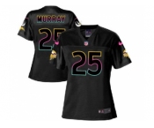 Women's Nike Minnesota Vikings #25 Latavius Murray Black NFL Fashion Game Jersey