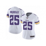 Women's Nike Minnesota Vikings #25 Latavius Murray Vapor Untouchable Limited White NFL Jersey