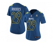 Women's Nike Minnesota Vikings #29 Xavier Rhodes Limited Blue 2017 Pro Bowl NFL Jersey