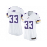 Women's Nike Minnesota Vikings #33 Dalvin Cook Limited White NFL Jersey