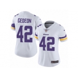 Women's Nike Minnesota Vikings #42 Ben Gedeon Vapor Untouchable Limited White NFL Jersey