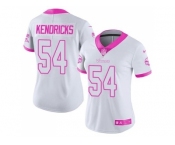 Women's Nike Minnesota Vikings #54 Eric Kendricks Limited Rush Fashion Pink NFL Jersey