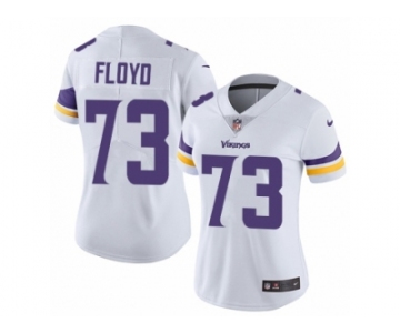 Women's Nike Minnesota Vikings #73 Sharrif Floyd Vapor Untouchable Limited White NFL Jersey