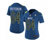 Women's Nike Minnesota Vikings #84 Cordarrelle Patterson Limited Blue 2017 Pro Bowl NFL Jersey