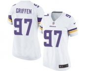 Women's Nike Minnesota Vikings #97 Everson Griffen Game White NFL Jersey