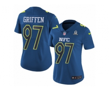 Women's Nike Minnesota Vikings #97 Everson Griffen Limited Blue 2017 Pro Bowl NFL Jersey