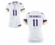 Women's Nike Minnesota Vikings#11 Laquon Treadwell White NFL Jersey