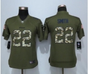 nike women nfl jerseys Minnesota Vikings #22 Harrison Smith army green[nike Limited Salute To Service]