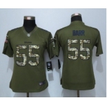 nike women nfl jerseys Minnesota Vikings #55 Anthony Barr army green[nike Limited Salute To Service]