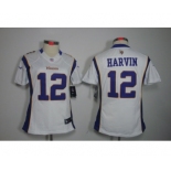 nike women nfl jerseys minnesota vikings #12 harvin white[nike]