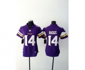 nike women nfl jerseys minnesota vikings #14 stefon diggs purple[nike]