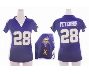 nike women nfl jerseys minnesota vikings #28 peterson purple[draft him ii top]