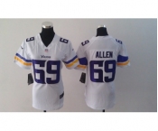 nike women nfl jerseys minnesota vikings #69 allen white[2013 nike]