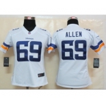 nike women nfl jerseys minnesota vikings #69 allen white[new nike limited]