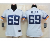 nike women nfl jerseys minnesota vikings #69 allen white[new nike limited]