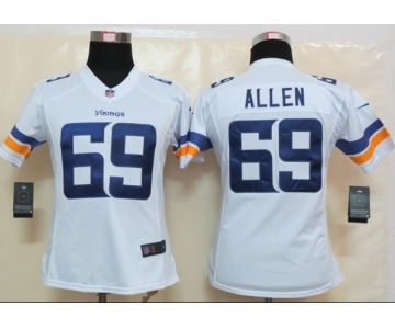 nike women nfl jerseys minnesota vikings #69 allen white[new nike limited]