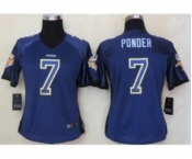 nike women nfl jerseys minnesota vikings #7 christian ponder purple[Elite drift fashion]