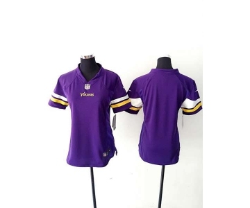 nike women nfl jerseys minnesota vikings blank purple[nike]