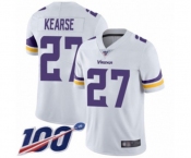 Youth Minnesota Vikings #27 Jayron Kearse White Vapor Untouchable Limited Player 100th Season Football Jersey