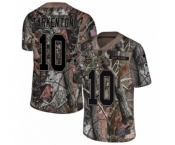 Youth Nike Minnesota Vikings #10 Fran Tarkenton Camo Rush Realtree Limited NFL Jersey