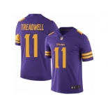 Youth Nike Minnesota Vikings #11 Laquon Treadwell Limited Purple Rush NFL Jersey