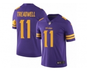 Youth Nike Minnesota Vikings #11 Laquon Treadwell Limited Purple Rush NFL Jersey